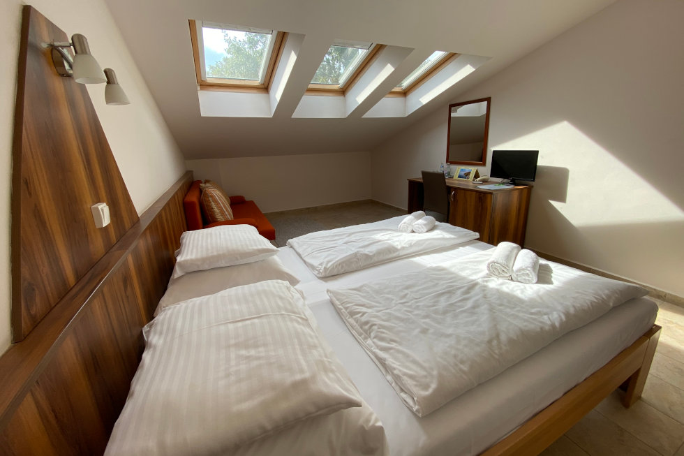 Tetőtéri standard szoba